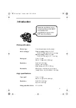 Preview for 3 page of Sharp AJ-5030 Operation Manual