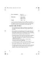 Preview for 6 page of Sharp AJ-5030 Operation Manual