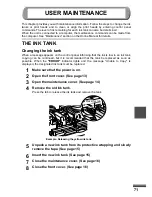 Preview for 73 page of Sharp AJ-6020 Operation Manual