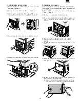 Preview for 4 page of Sharp AL-1010 - B/W Laser - Copier Service Manual