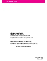 Предварительный просмотр 47 страницы Sharp AL-1600 Operation Manual