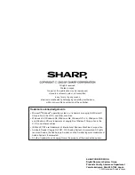 Предварительный просмотр 20 страницы Sharp AL-1631 Parts Manual