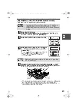 Preview for 25 page of Sharp AL 1655CS - B/W Laser - All-in-One Operation Manual