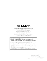 Предварительный просмотр 120 страницы Sharp AL-2021 Service Manual