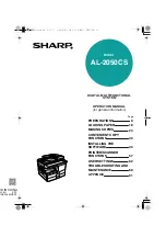 Sharp AL-2050CS Digital Multifunctional System Operation Operation Manual preview