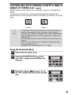 Preview for 35 page of Sharp AL-2051 Operation Manual