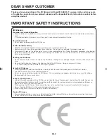 Preview for 2 page of Sharp AN-3DG10-R Operation Manual