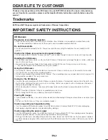 Preview for 3 page of Sharp AN-3DG20-EL Operation Manual