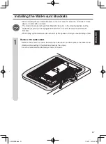 Предварительный просмотр 21 страницы Sharp AN-52AG6 Operation Manual