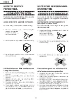 Предварительный просмотр 4 страницы Sharp AN-60KT Service Manual