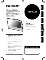 Preview for 1 page of Sharp AN-65AG1 Operation Manual