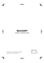 Preview for 11 page of Sharp AN-65AG1 Operation Manual