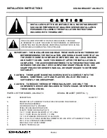 Preview for 2 page of Sharp AN-CM270 Installation Instructions Manual