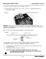 Preview for 7 page of Sharp AN-CM270 Installation Instructions Manual