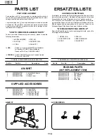 Preview for 114 page of Sharp AN-M15T Service Manual