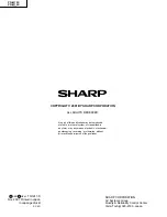 Preview for 116 page of Sharp AN-M15T Service Manual