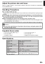 Preview for 6 page of Sharp AN-PH10EX Operation Manual