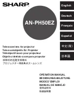 Preview for 13 page of Sharp AN-PH10EX Operation Manual