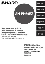 Preview for 16 page of Sharp AN-PH10EX Operation Manual