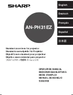 Sharp AN-PH31EZ Operation Manual preview