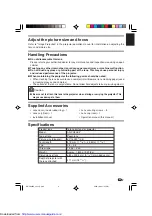 Preview for 3 page of Sharp AN-PH40EZ Operation Manual
