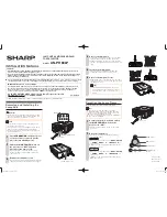 Sharp AN-PH80LP Installation Manual предпросмотр