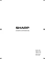 Предварительный просмотр 4 страницы Sharp AN-PH818EZ Operation Manual