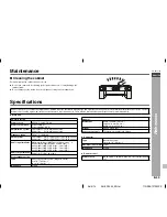 Предварительный просмотр 47 страницы Sharp AN-PR1000H Operation Manual