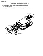 Предварительный просмотр 14 страницы Sharp AN-S422E Service Manual