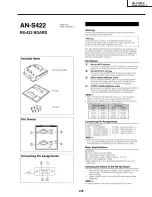 Предварительный просмотр 158 страницы Sharp AN-S422E Service Manual