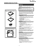 Предварительный просмотр 172 страницы Sharp AN-S422E Service Manual