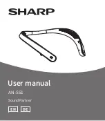 Предварительный просмотр 1 страницы Sharp AN-SS1 User Manual