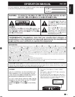 Preview for 3 page of Sharp Aquos 10P02-MA-NM Operation Manual