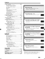 Preview for 5 page of Sharp Aquos 10P02-MA-NM Operation Manual