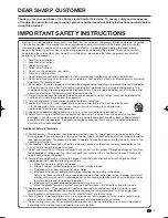 Preview for 5 page of Sharp AQUOS 10P02-MX-NM Operation Manual