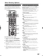 Preview for 43 page of Sharp AQUOS 10P02-MX-NM Operation Manual