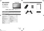 Preview for 1 page of Sharp AQUOS 2T-C32BD1X Operation Manual