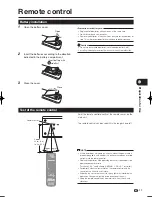 Предварительный просмотр 19 страницы Sharp Aquos AN-ACS1U Operation Manual