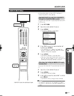 Предварительный просмотр 27 страницы Sharp Aquos AN-ACS1U Operation Manual