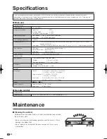 Предварительный просмотр 32 страницы Sharp Aquos AN-ACS1U Operation Manual