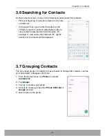 Предварительный просмотр 25 страницы Sharp AQUOS C10 User Manual