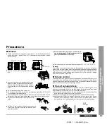 Preview for 3 page of Sharp AQUOS CD-BA250 Operation Manual