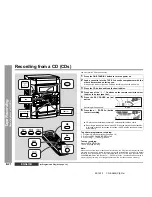 Предварительный просмотр 22 страницы Sharp AQUOS CD-BA250 Operation Manual