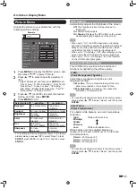 Preview for 25 page of Sharp AQUOS LB-1085 Operation Manual