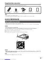 Предварительный просмотр 8 страницы Sharp Aquos LB-T422U Operation Manual