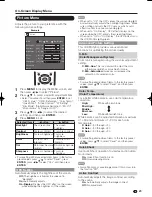 Preview for 25 page of Sharp Aquos LC-108D1U Operation Manual