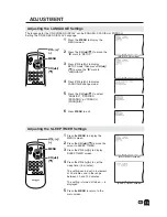 Предварительный просмотр 20 страницы Sharp Aquos LC 10A3US Operation Manual