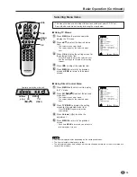 Preview for 15 page of Sharp AQUOS LC-13B4E Operation Manual