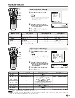 Preview for 17 page of Sharp AQUOS LC-13B4E Operation Manual