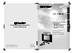 Preview for 1 page of Sharp AQUOS LC-13B4U Operation Manual